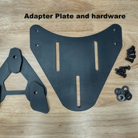 Backrest and SR Adapter Plates Fits Suzuki GSF/GSX BANDIT
