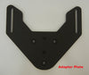 Backrest and Adapter Plate for attaching to SW MOTECH ALU-RACK for the Kawasaki Versys 650 07-'10 and '11-'14. 2007-2010 and 2011-2014