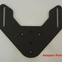 Backrest and Adapter Plate for the Kawasaki Concours 1400GTR. Concours 14 or ZG1400