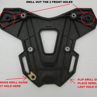 Mounting Plates for Backrest Fits The KTM 1050 Adventure