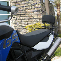 Passenger Backrest for the BMW F650 GS, Twin, F700 GS, and  F800 GS. F650GS, Twin F700GS, and F800GS. F 650 GS, Twin, F 700 GS, and  F 800 GS