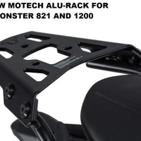 Backrest and Adapter Plate for the Ducati Monster 821 and 1200