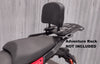 Backrest and Adapter Plate per il fissaggio a SW MOTECH ALU-RACK
