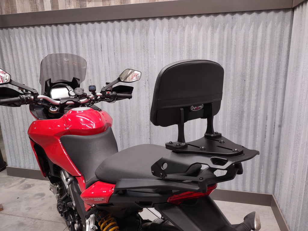 Backrest and SR Adapter Plate for attaching to SW MOTECH Street Rack ...