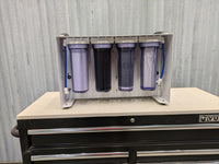 Emergency Water filter system for pools and brackish water