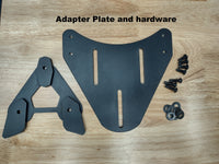 Rückenlehne und Adapterplatte SW1 passt Triumph Sprint RS / ST