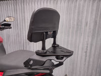 Rugleuning en adapterplaat SW1 Past Triumph Street Triple