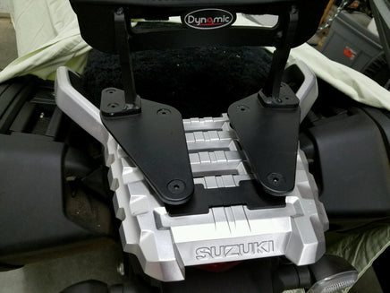 Mounting Plates to go with the Passenger Backrest for the Suzuki V-Strom  DL650 2017+. V-Strom DL 650 17+