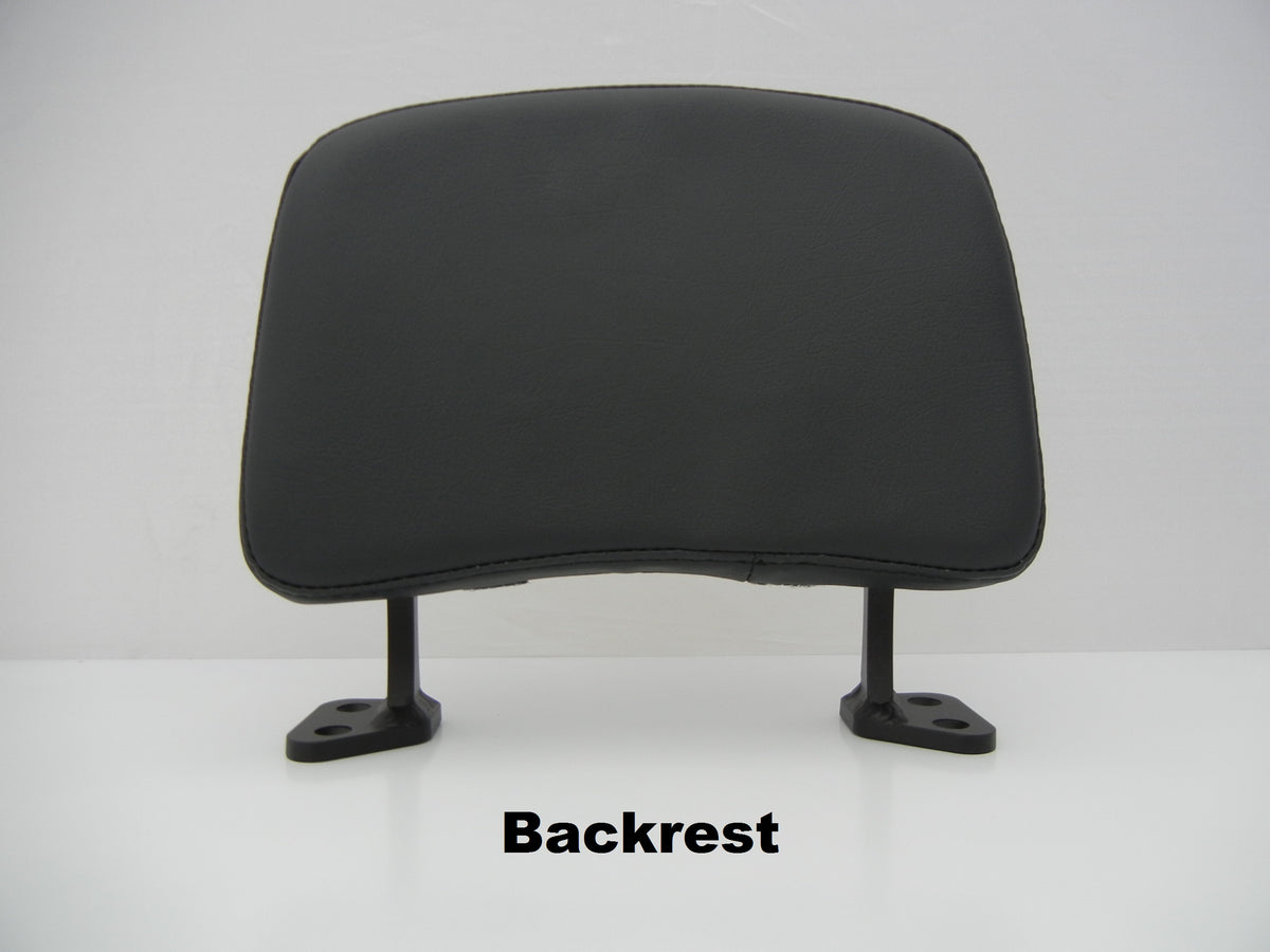 Backrest and Adapter Plate for attaching to SW MOTECH ALU-RACK| Dynamic ...