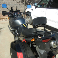 Backrest Mounting Plates to go with Passenger Backrest for the Suzuki V-Strom  DL650 2004-2011. V-Strom DL 650 4'-11'