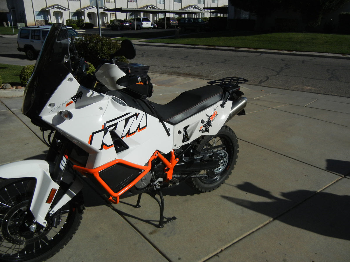 Long Luggage Rack Topcase Mount for KTM 950/990 Adventure| Dynamic ...