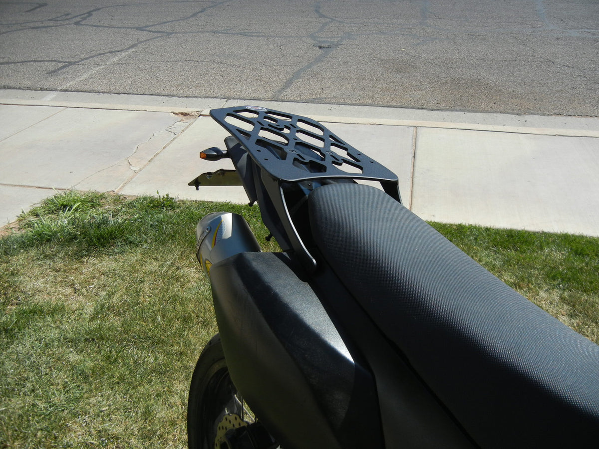 Long Luggage Rack for the Kawasaki KLX250S SF| Dynamic Motorcycle ...