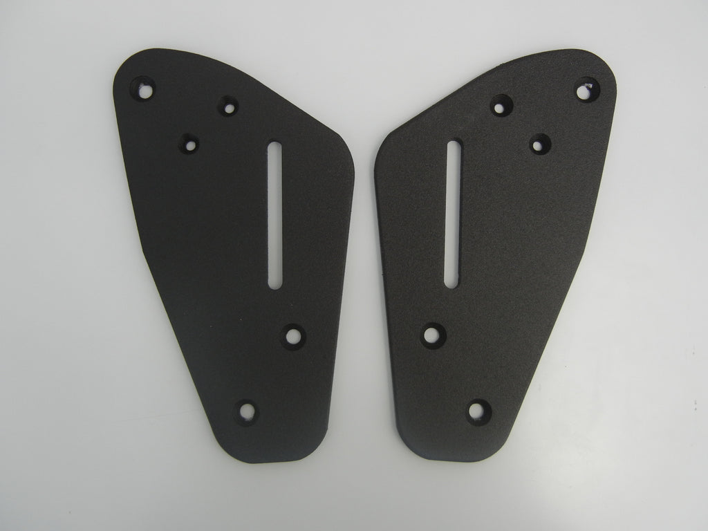 Mounting plates to go with Passenger Backrest for Ducati Multistrada 950/950S, 1260, 1200. MTS Enduro.950 2017-,950 S 2019- MTS1200 Enduro 2016- MTS 1260 2018-