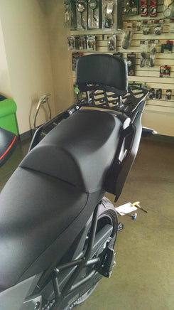 Long Luggage Rack  for the Kawasaki Versys KLZ1000'12-'17. KLZ 1000 '12-'17