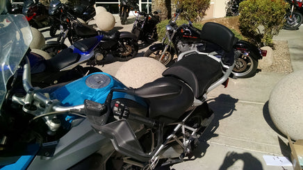 Mounting Plates to go with Passenger Backrest for BMW 1200 GS 2013-2018. R1200GS