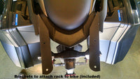 Long Luggage Rack for the Kawasaki Versys 650 '15-'17. KAW versys650