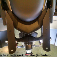 Long Luggage Rack Topcase Mount for Kawasaki Versys KLZ 650 '15-'17.Versys KLZ650 '15-'17.