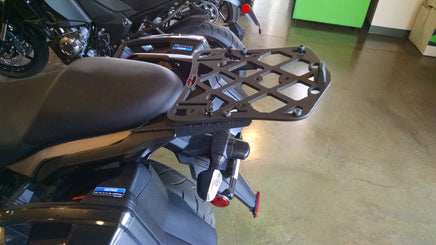 Long Luggage Rack Topcase Mount for Kawasaki Versys KLZ 650 '15-'17.Versys KLZ650 '15-'17.