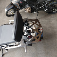 Short Luggage Rack for the Honda African Twin Adventure Sports. 2019 Honda Africa Adv Spts.