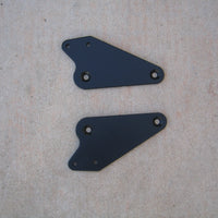 Mounting Plates to go with the Passenger Backrest for the BMW F 650 GS, Twin, F 700 GS, and  F 800 GS. BMW F650GS, Twin F700GS, and F800GS