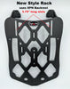Rugleuning - hecht aan bagagerekken, Ducati Multistrada 620 1000 & 1100
