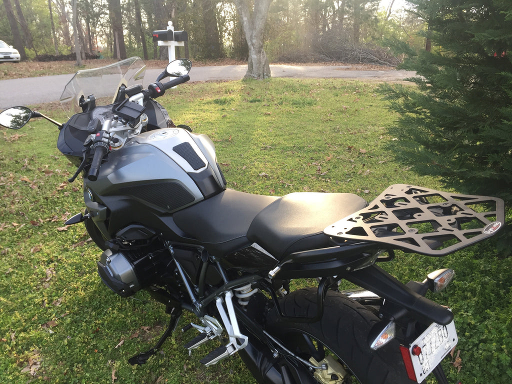 BMW R1200R/RS luggage rack | Dynamic Motorcycle Accessories