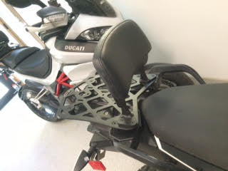 Passenger Backrest for KTM 1190/1290 Adventure.The KTM 1190 ADV. and 1290 ADV